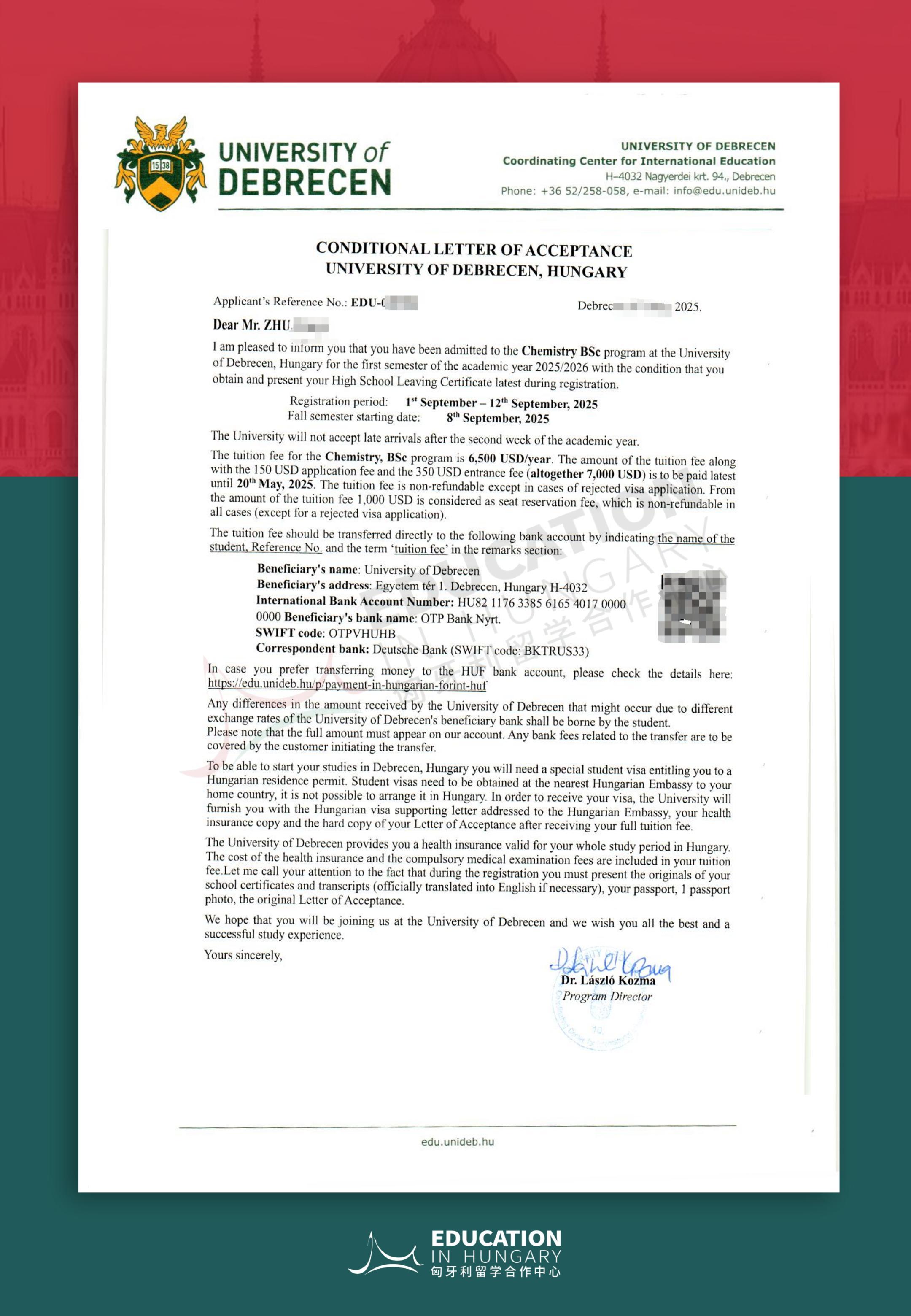 接受offer的回复留学 接受offer的回复留学