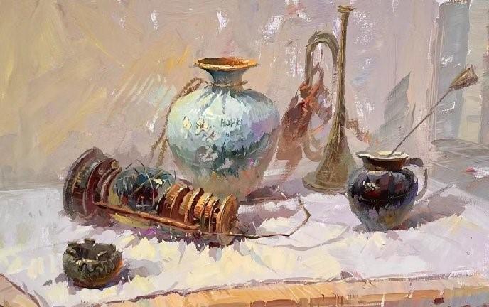 九方画室 的想法: 色彩静物作品欣赏 | 王峰老师色彩静物作品欣赏