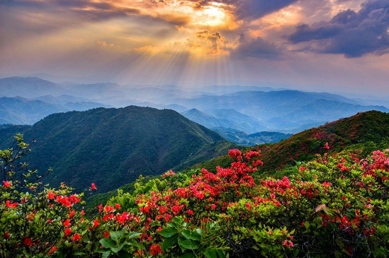 麻姑山风景区图片图片