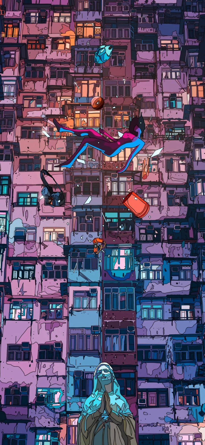 猫 的想法: 赛博朋克和与现实建筑的完美融合 | 一直喜欢这种幻想与