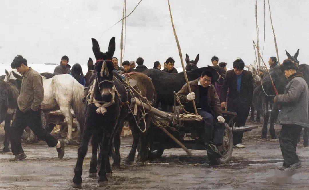 的想法: 油画名家王宏剑的人物画作品欣赏