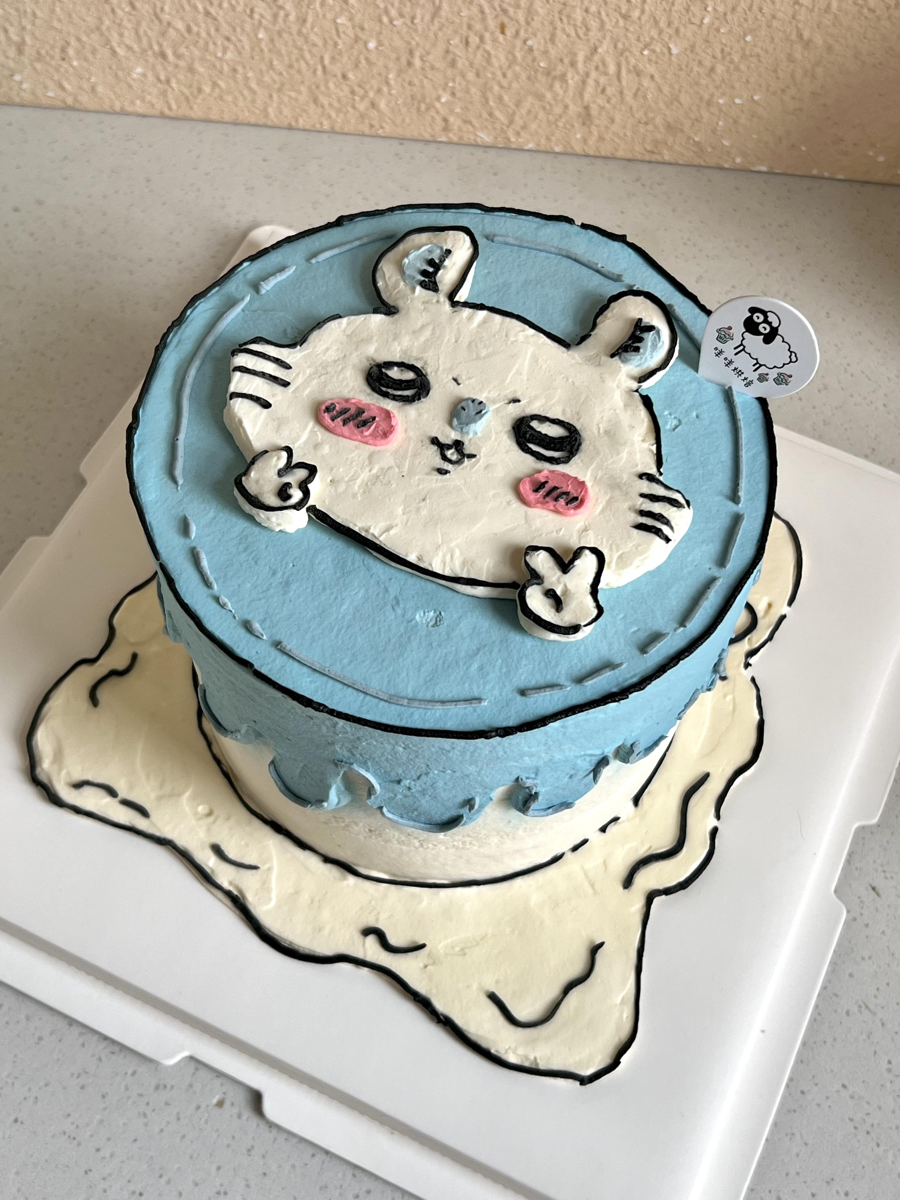 咩咩贼爱吃 的想法: 来欣赏下可爱的卡通手绘生日蛋糕吧 | 顾客给我了