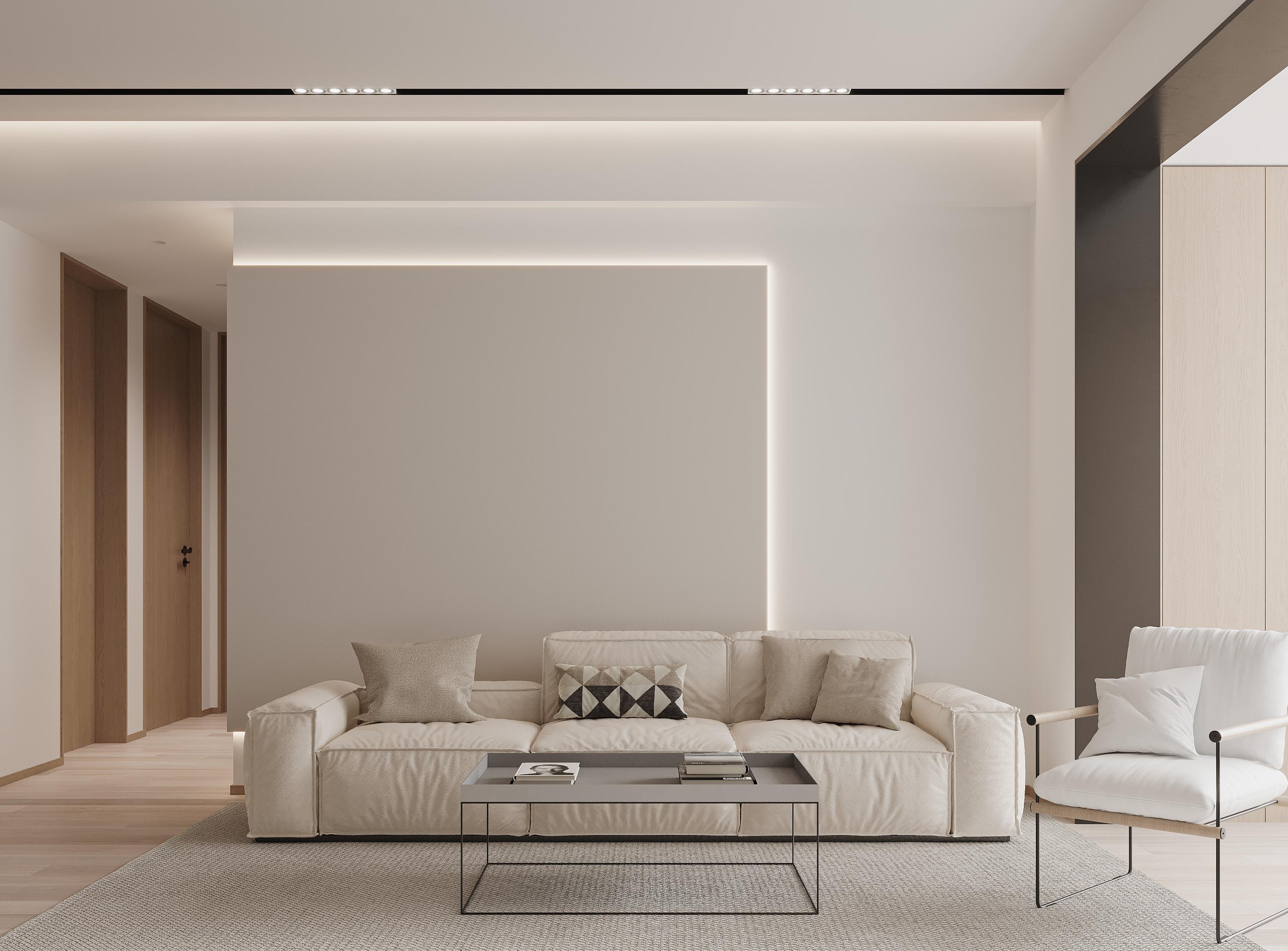 构成照明 的想法: 现代简约风格的家装色彩搭配原则有哪些?