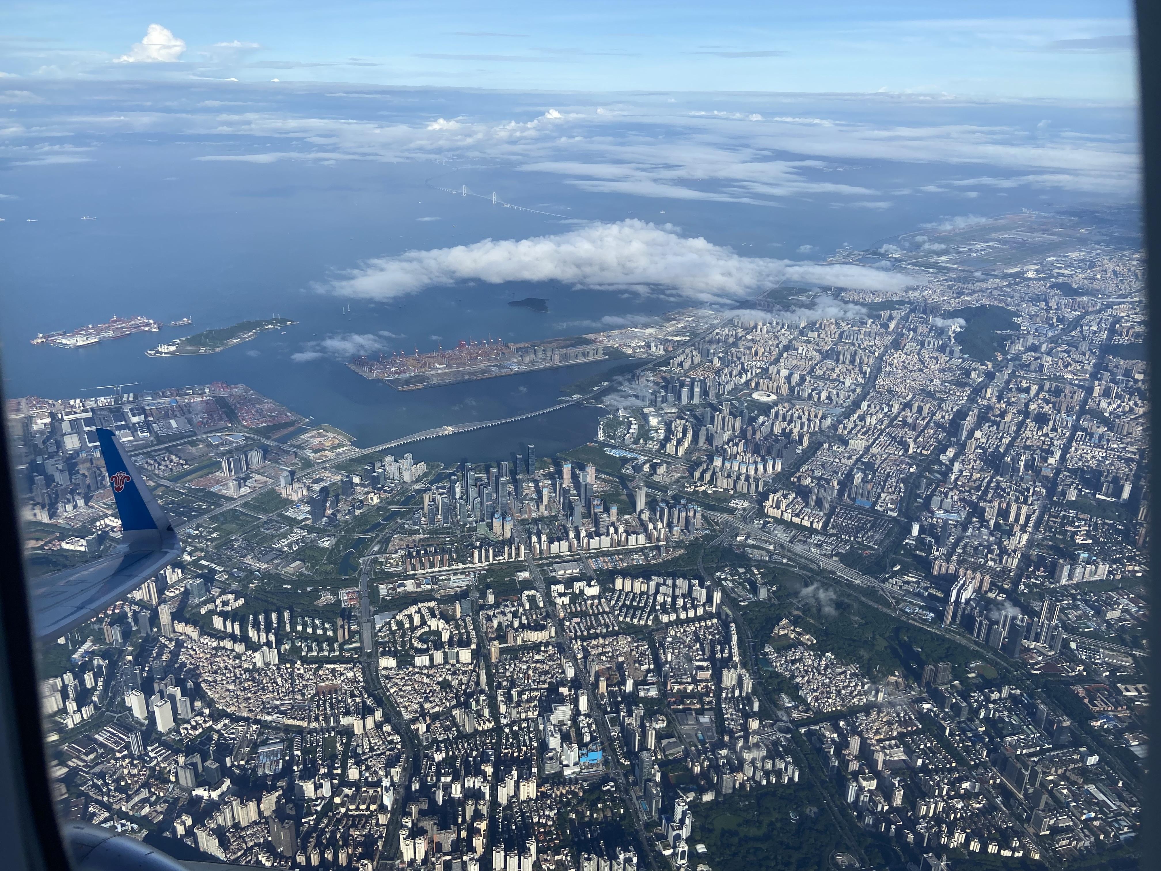 小机灵鬼二响本人 的想法: 高空俯瞰"鹏城"深圳