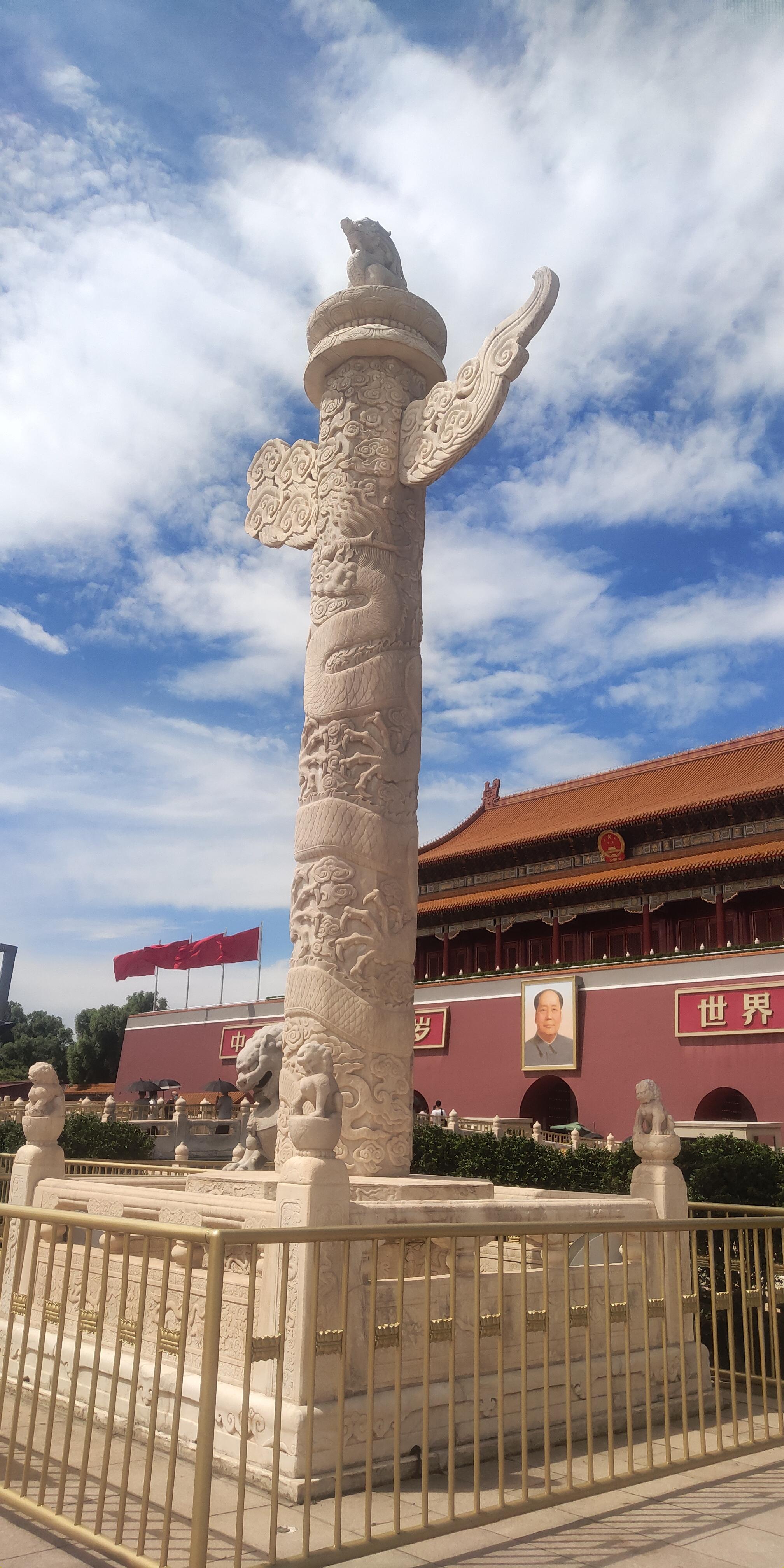 花无尘 的想法: 华表Ⅱ天安门华表,建于明永乐十八年