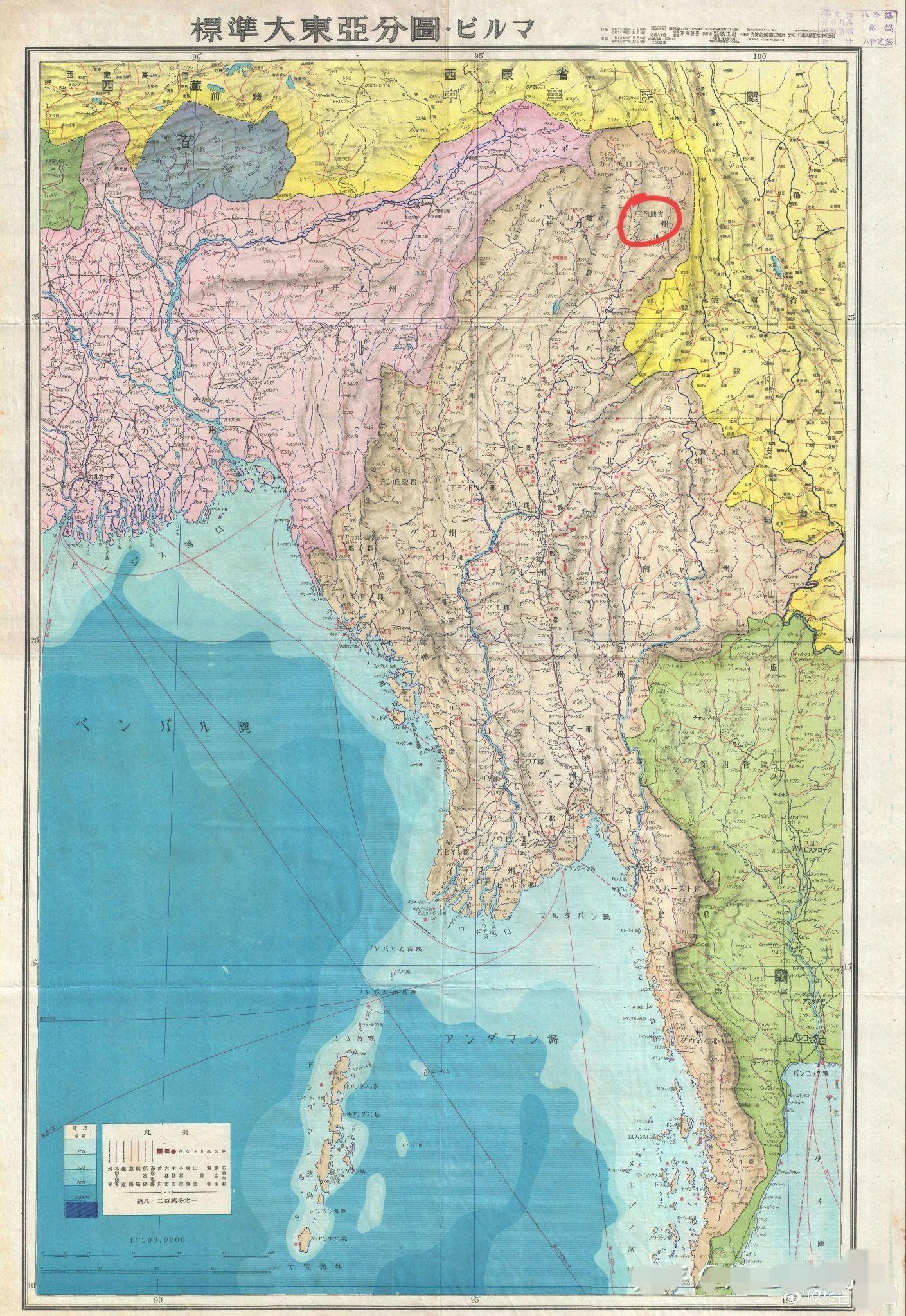 缅甸勐古地图图片