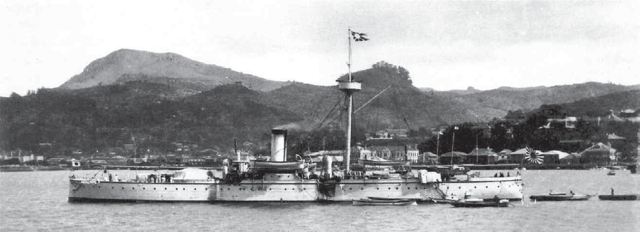 官兵出島外其他軍艦全部被日本海軍劫走並在1895年3月16沿用原來名字