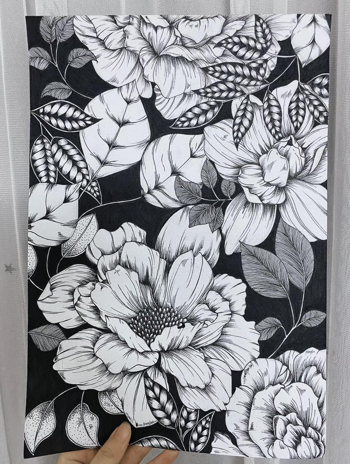 lucky 的想法: 想画一幅复杂的装饰画