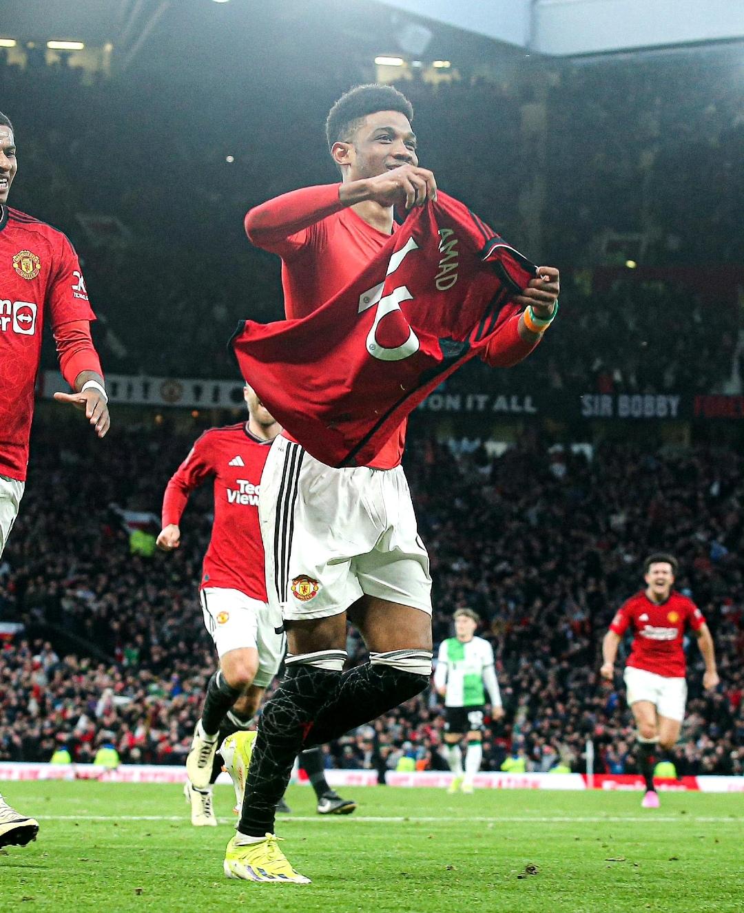 足总杯曼联43利物浦曼联晋级四强足总杯14决赛曼联在终场前凭借阿玛德