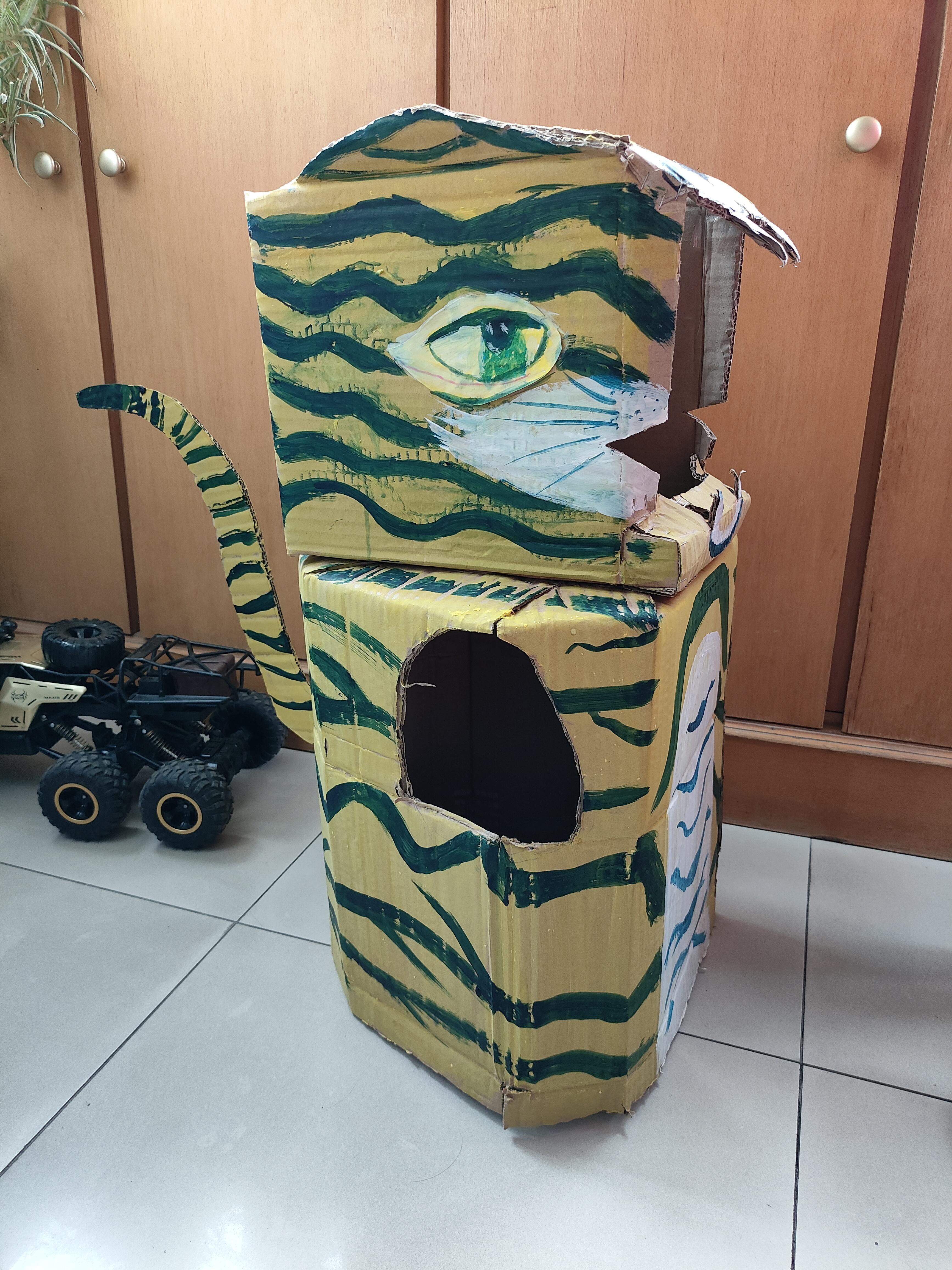 林小草 的想法: 陪娃做手工作业