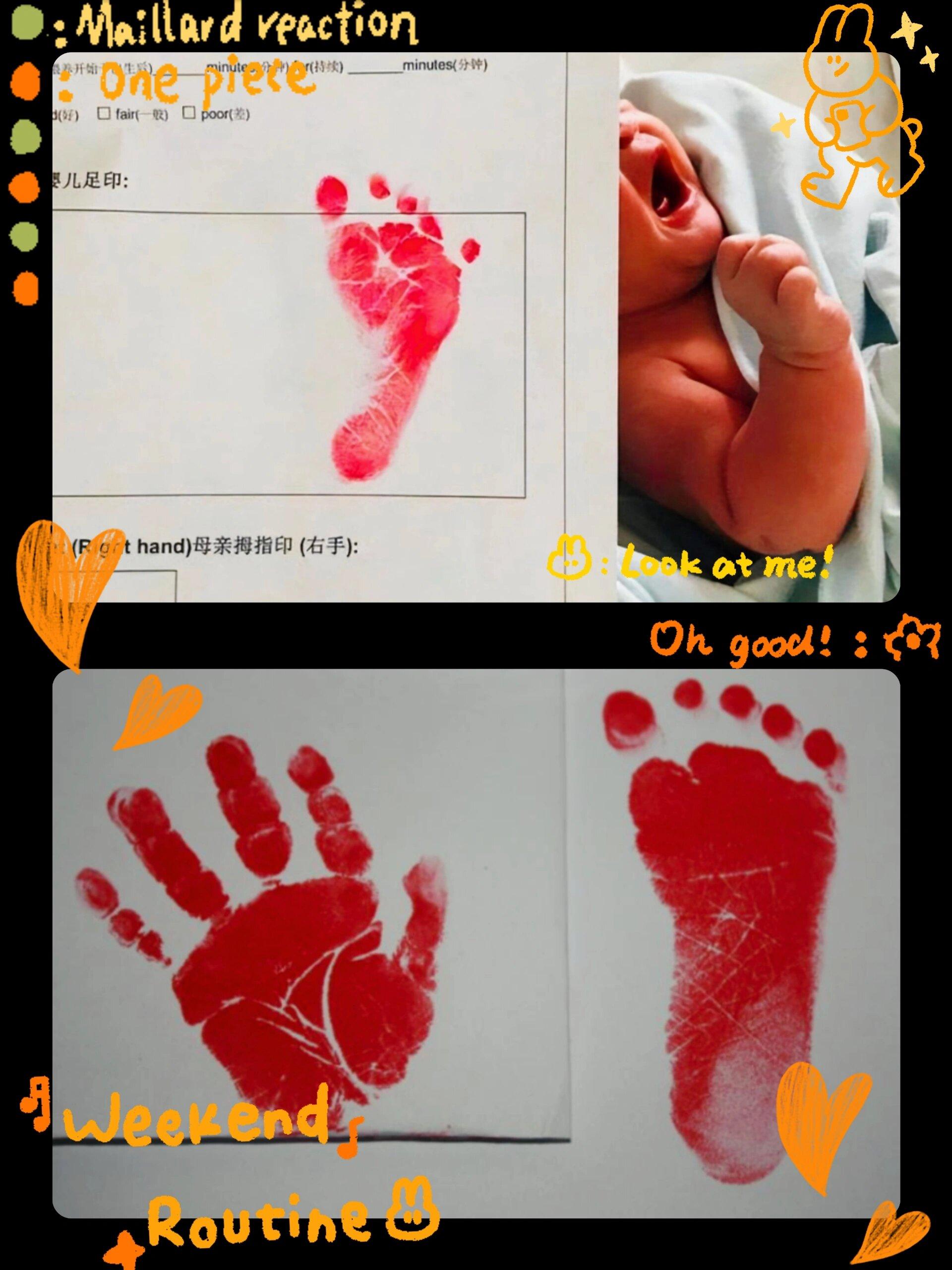 宝宝出生后,医院为何要留下娃的脚印?