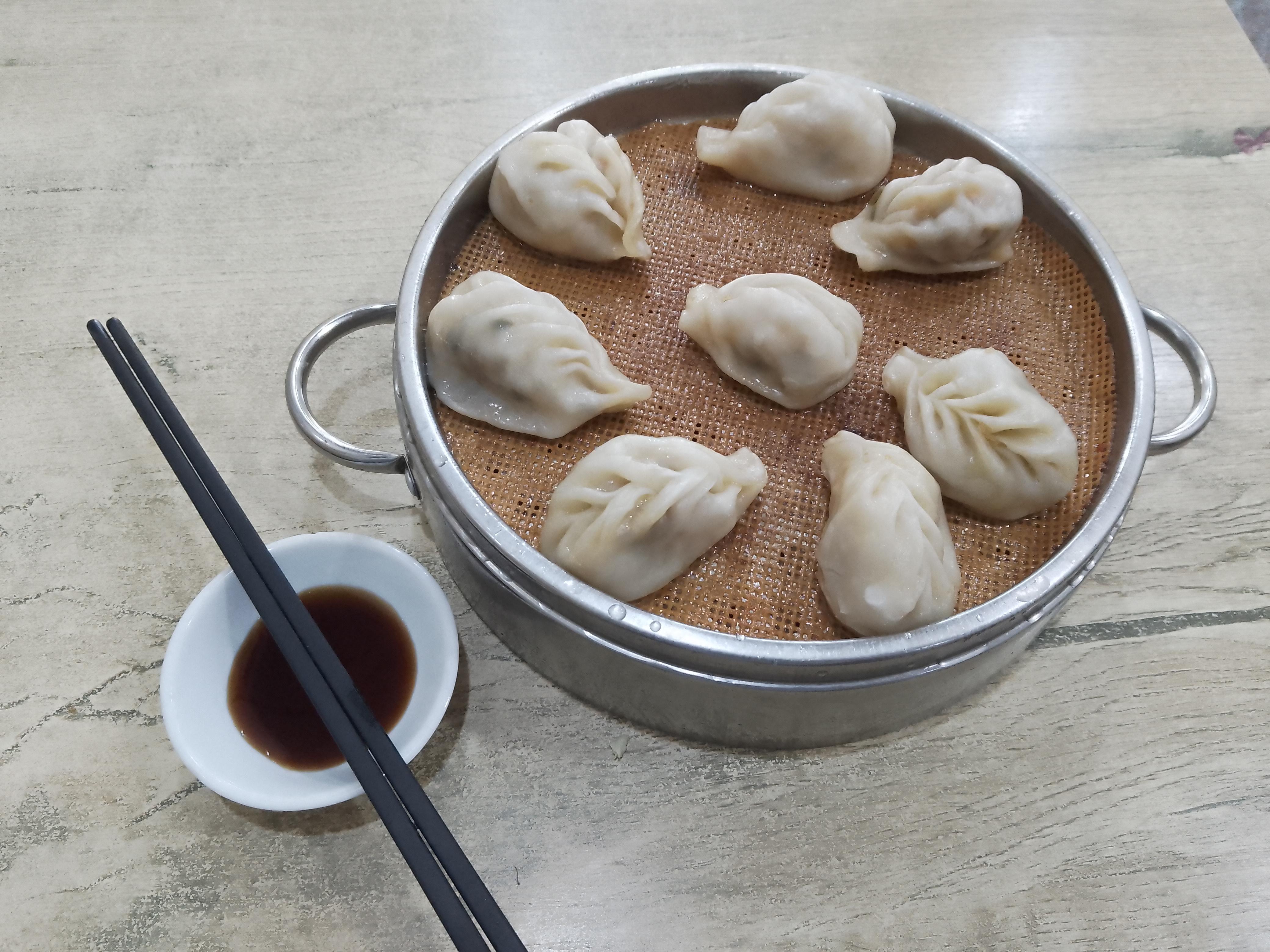 家里没有方便面了,出来吃沙县小吃