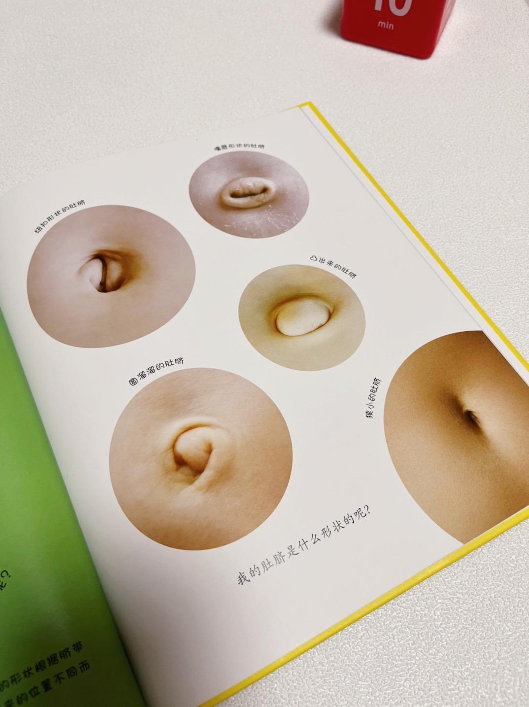 每个人的肚脐都是独一无二的,它们形状各异,有的