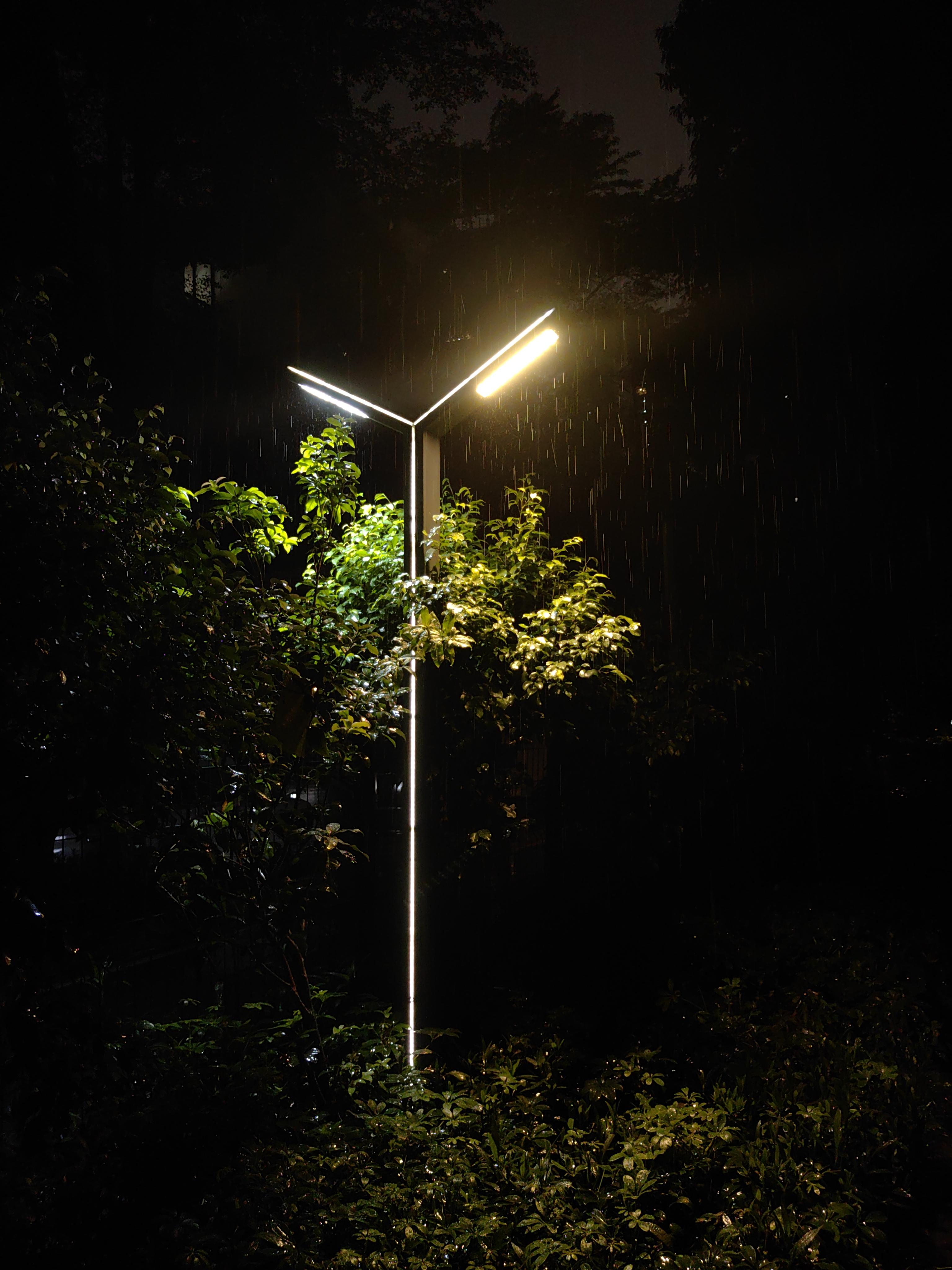 夜晚雨景图片大全图片