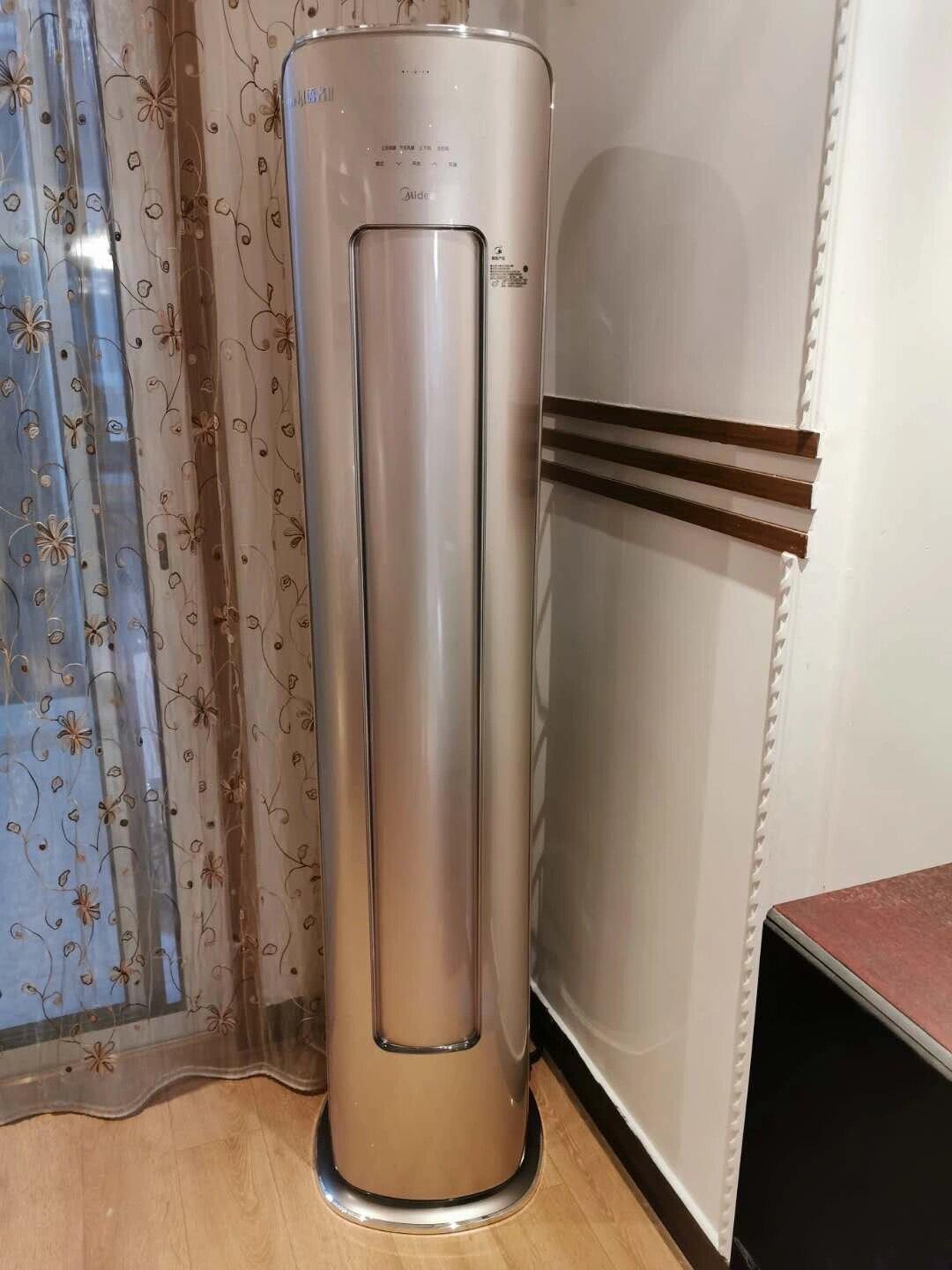 空调频道 的想法: 美的新风空调3匹柜机 风语者2代 | 1.