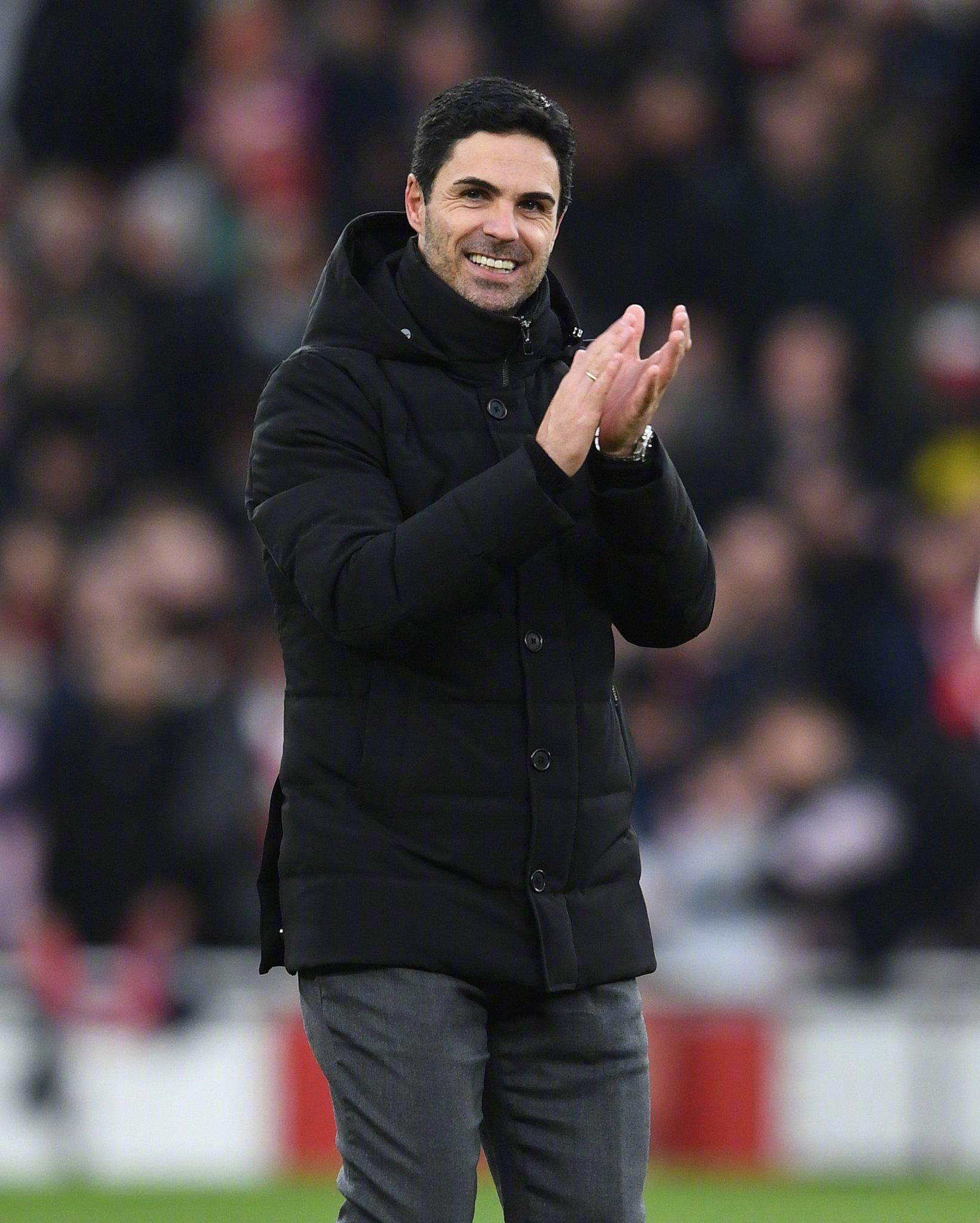 最佳教练英超联赛官方宣布阿森纳主教练阿尔特塔获得英超2月最佳教练2