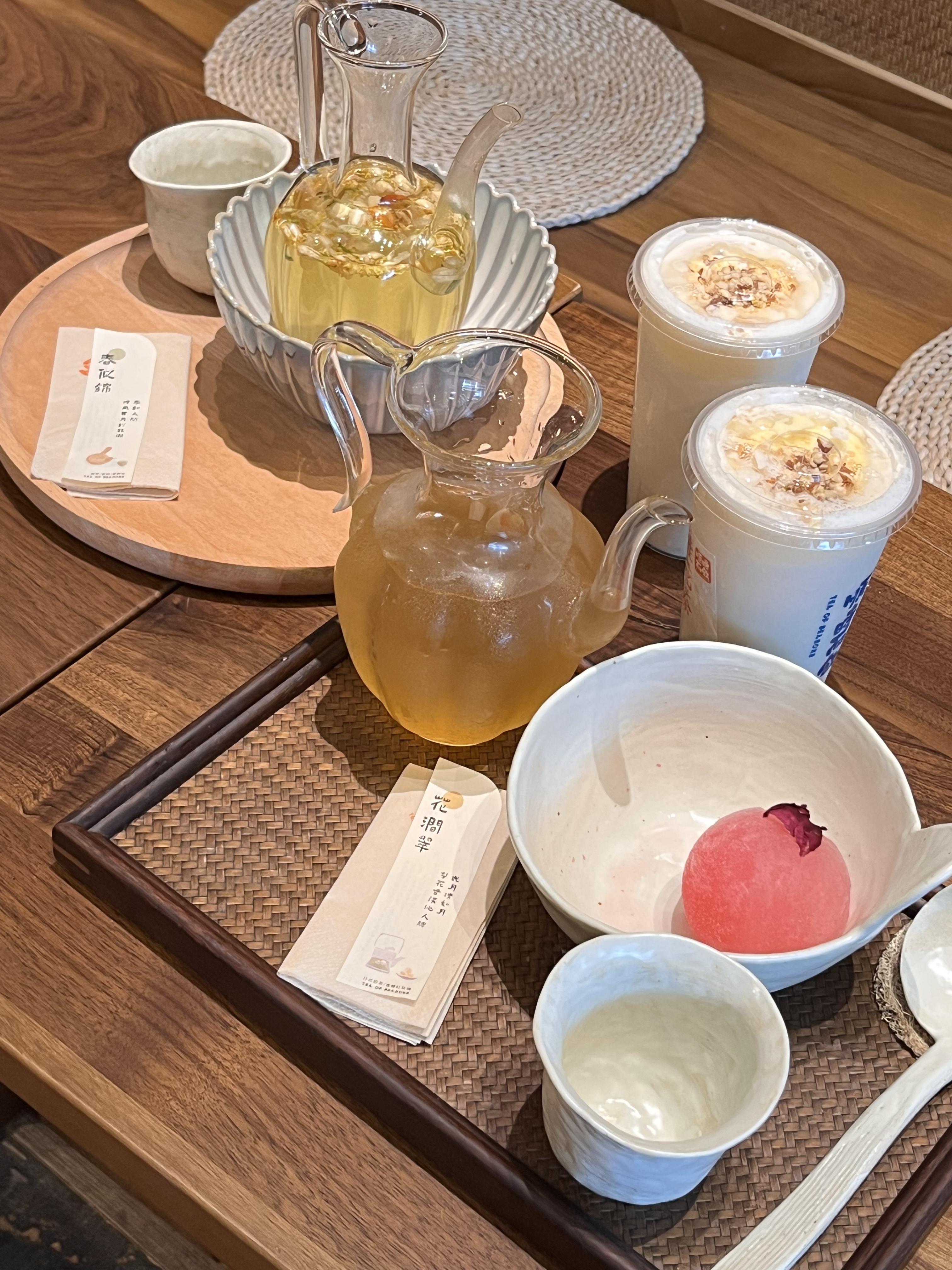 独创中式时节茶饮!