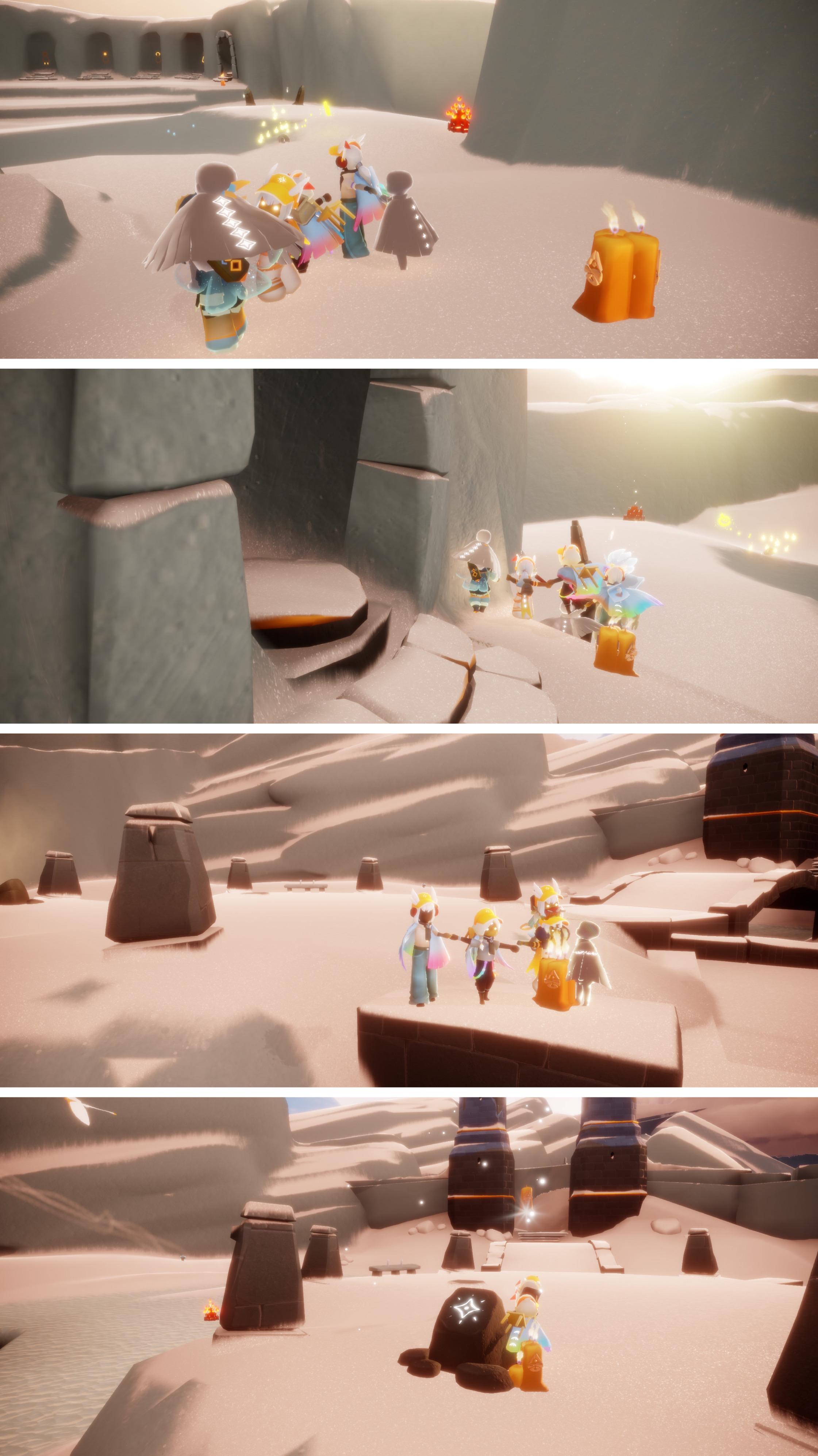 五五 的想法: 季节烛火位置 br>星光位置(霞谷滑冰场到处飞) br>先祖
