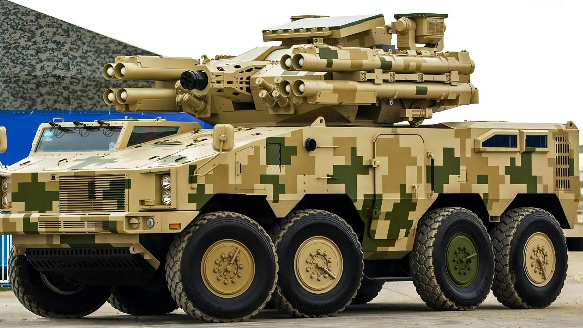 出口型625e防空装甲车的颜值,帅呆了!