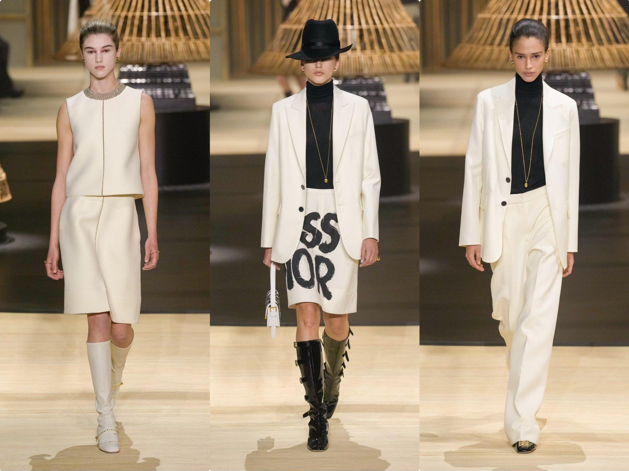 christiandior2024秋冬迪奥小姐回来了本季灵感来自品牌1968年推出的