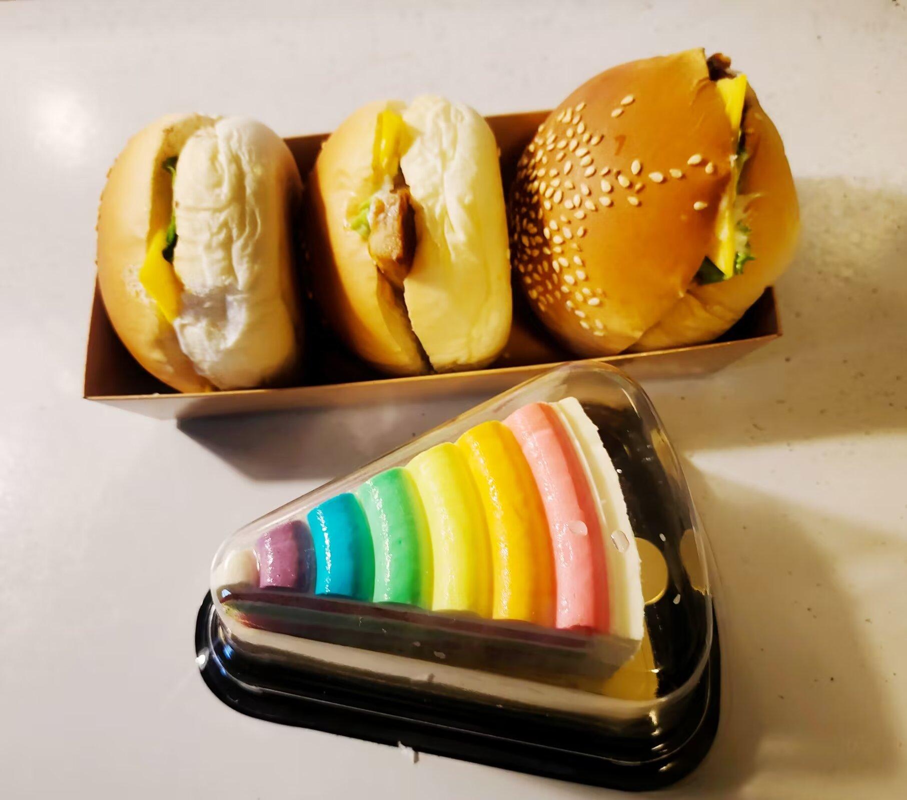 大树 的想法: 彩虹🌈面点 | 这家烘焙店刚刚开张,看上了这款形状