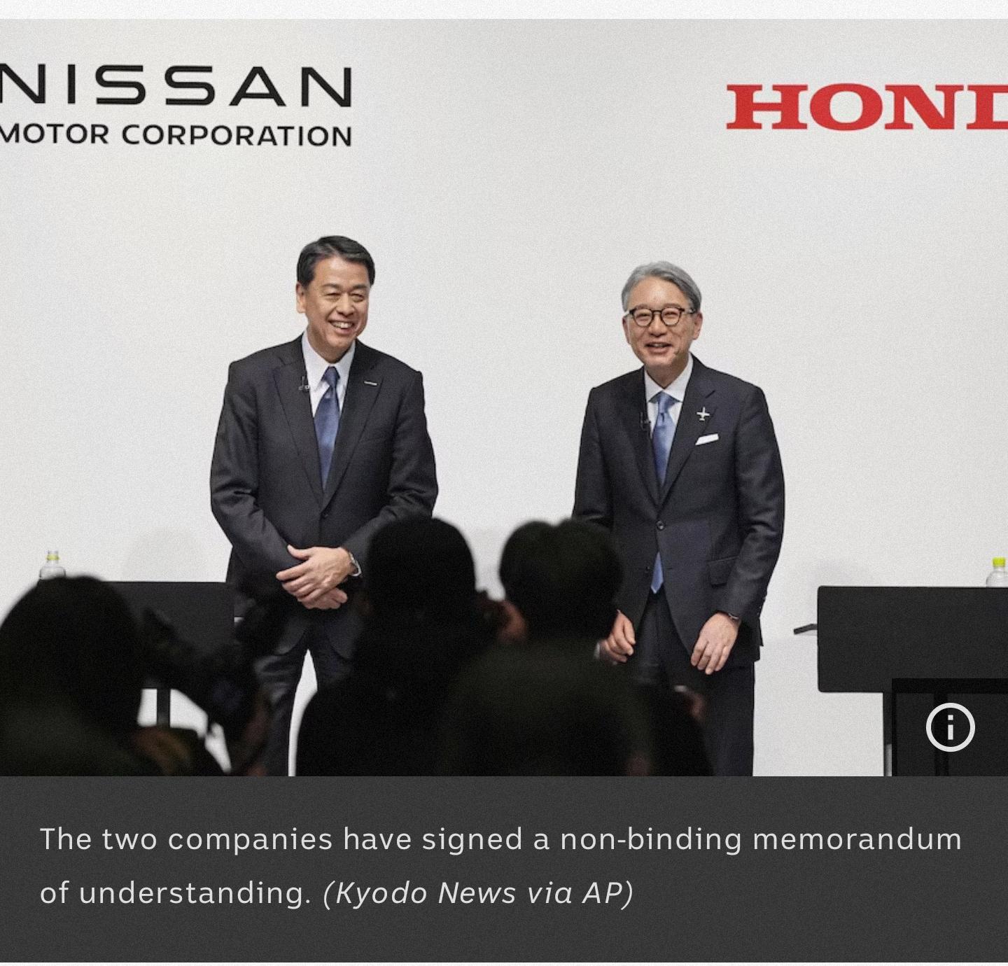 edourdoo 的想法: 日产和本田联手应对中国竞争 | 日产汽车是电动汽车