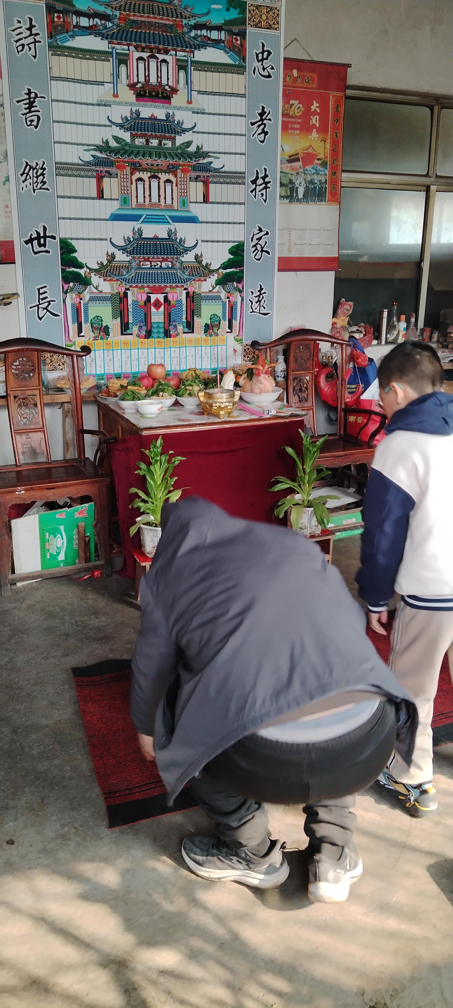 #常回家看看 鲁中部分地区过年的习俗,请家堂,摆