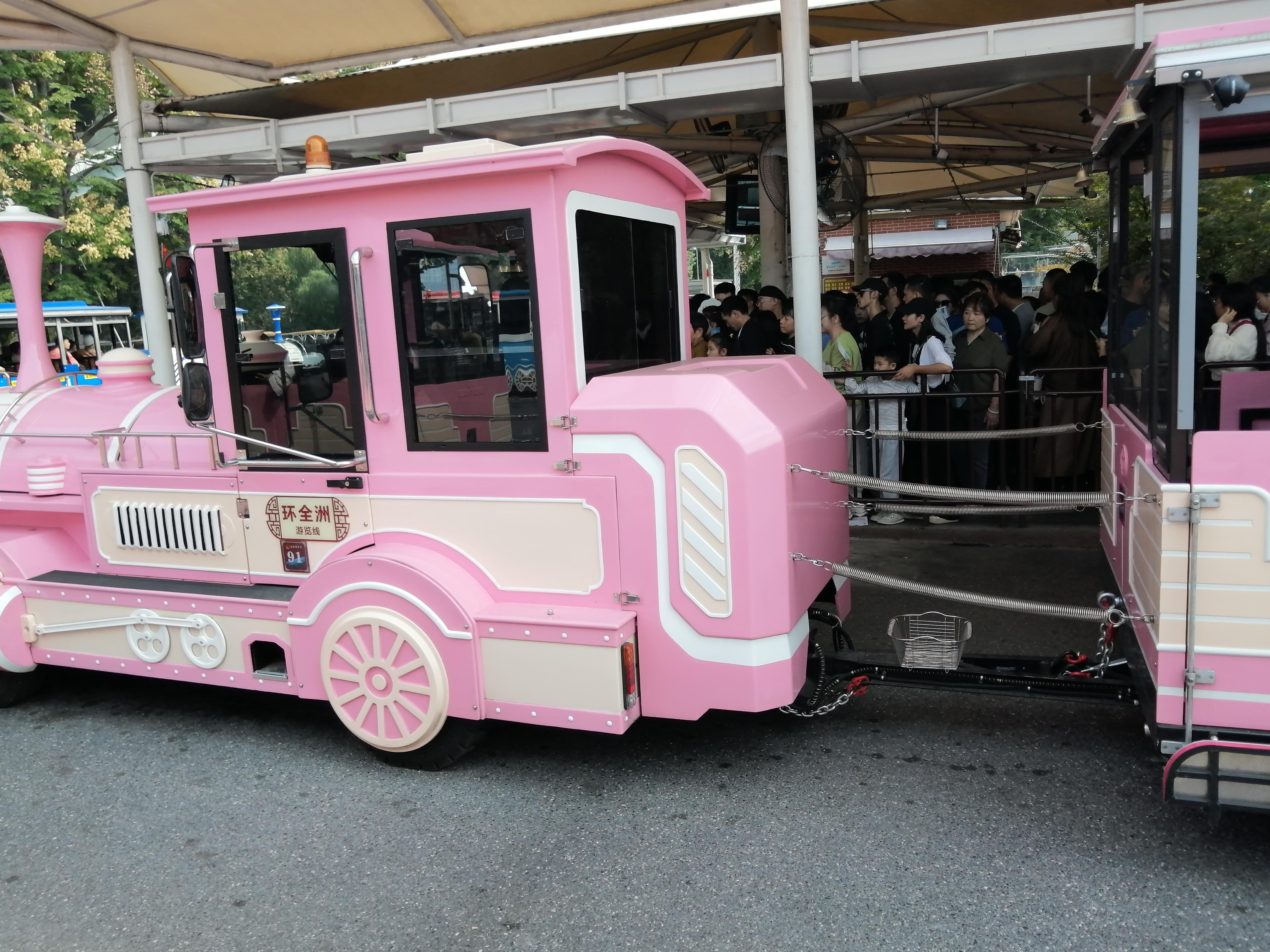 邓多多 的想法: 橘子洲头的粉色小火车 | 远方的朋友特种兵式长沙行