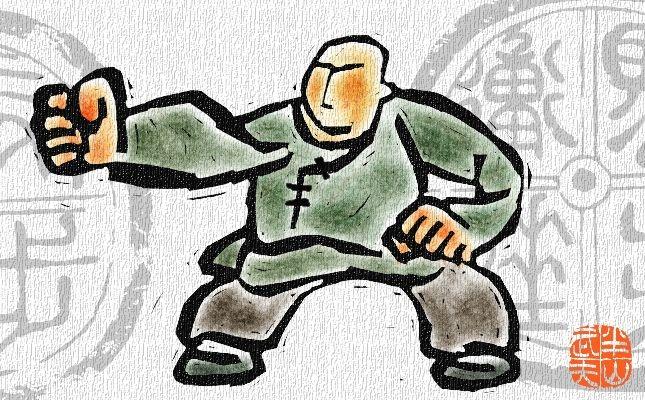 5岁小朋友的八极拳