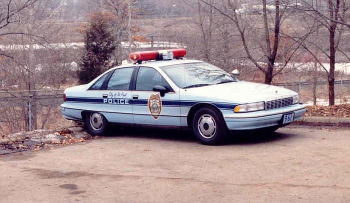 美国90年代的警车图片