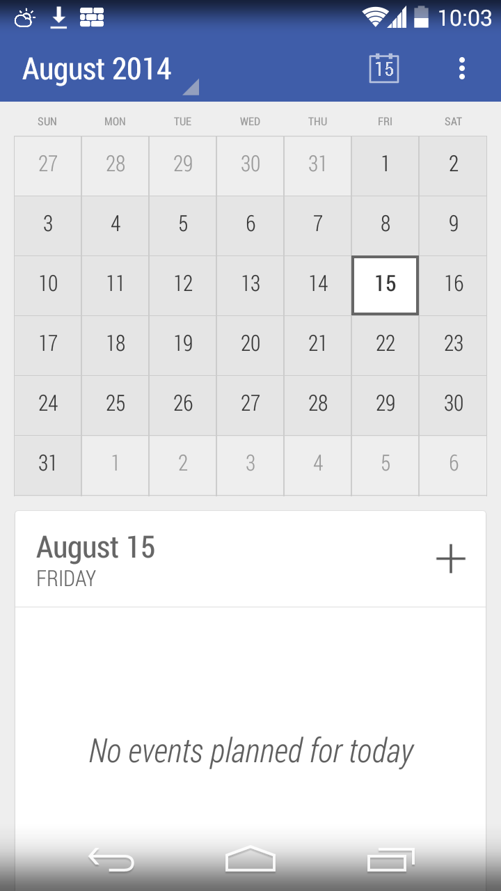 安卓系统上有哪些好用的日历App?