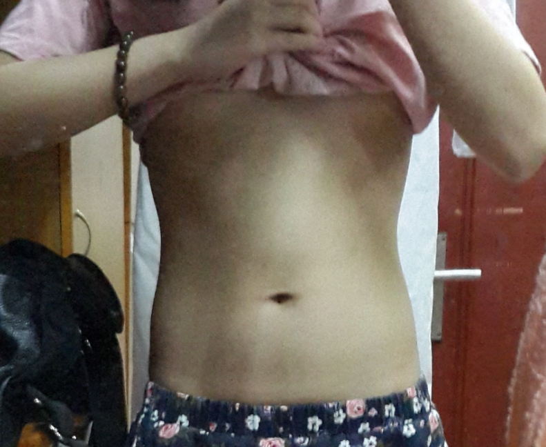 全身都瘦,但肚子肉很多的女生<em>练马甲线会</em>不<em>会</em>