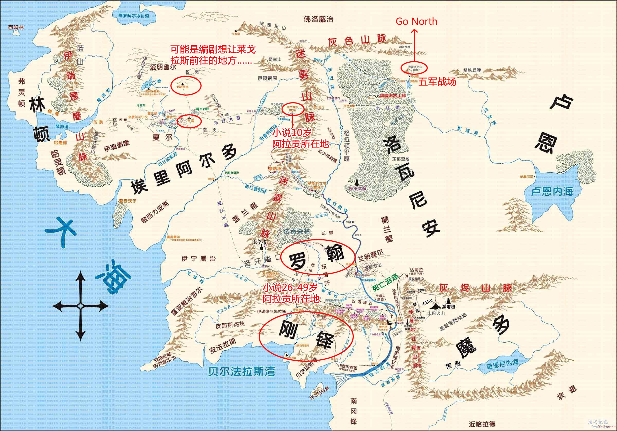 在霍比特人3最后瑟兰迪尔在最后和莱戈拉斯说的那个游侠是阿拉贡么