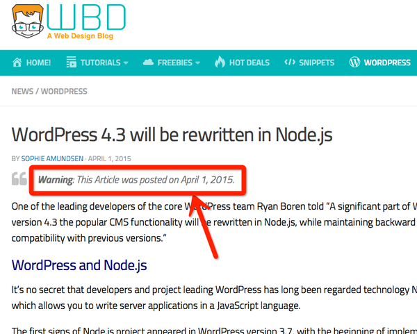 如何评价这篇文章中称 WordPress 将用 Node.js 来重写?