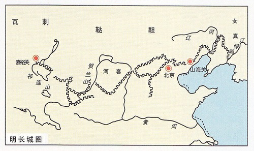 古长城地理位置图片