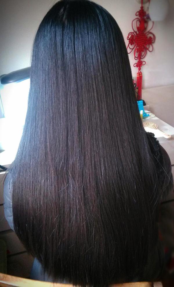 拥有一头黑长直发是一种什么体验?