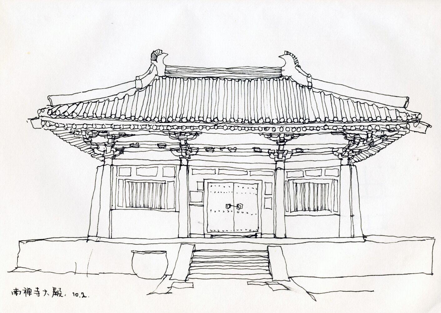 什么书比较适合初学者进行建筑钢笔画手绘线稿的临摹训练