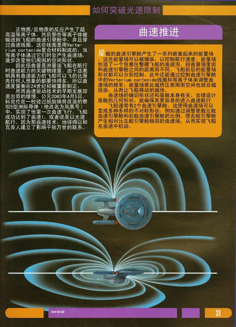 星际迷航中的曲率航行是否和翘曲空间有关理论上是否可行能达到多大的