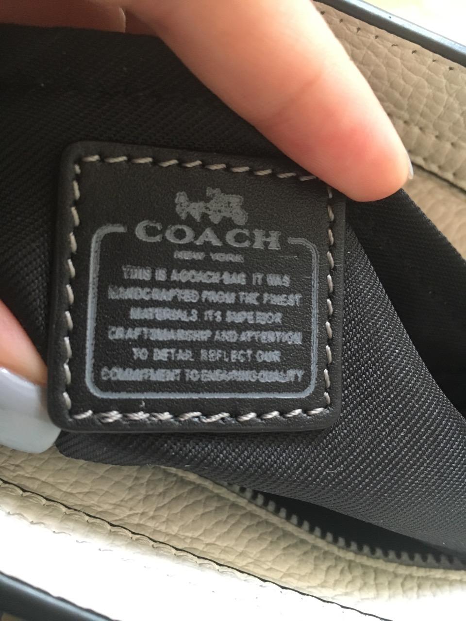 請大神幫忙看看這個coachswagger真假