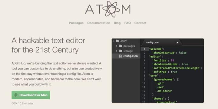 github - atom-archive autocomplete: see https: atom ... 产品解析:Github Atom - 知乎