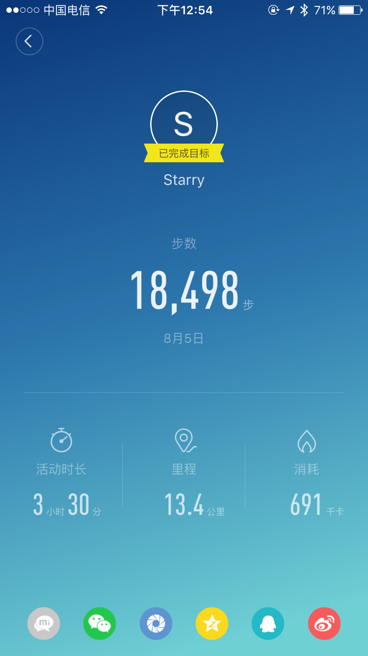 小米手环和iphone6的健康步数重复计算吗