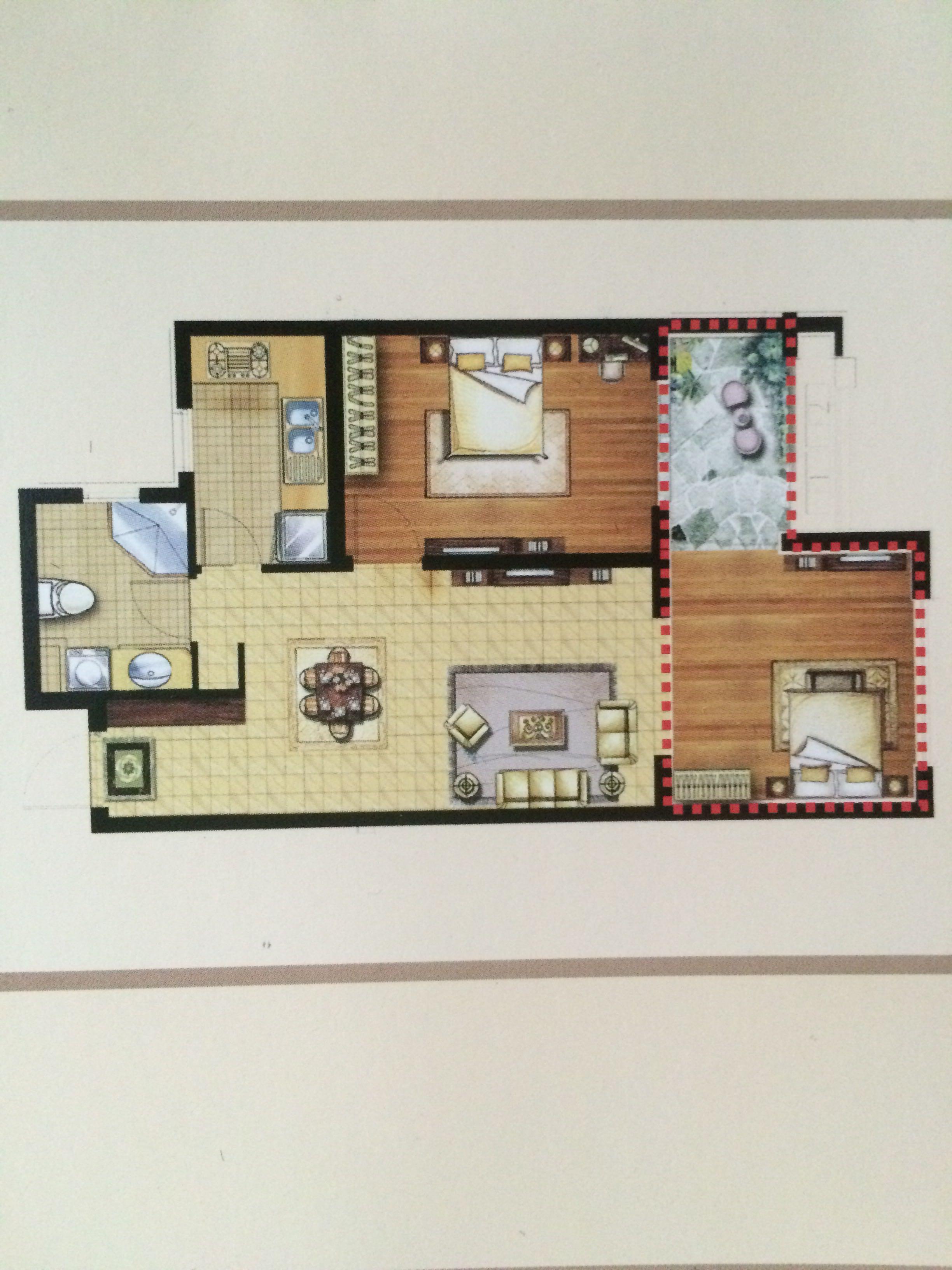 女生64平方小户型如何合理设计?