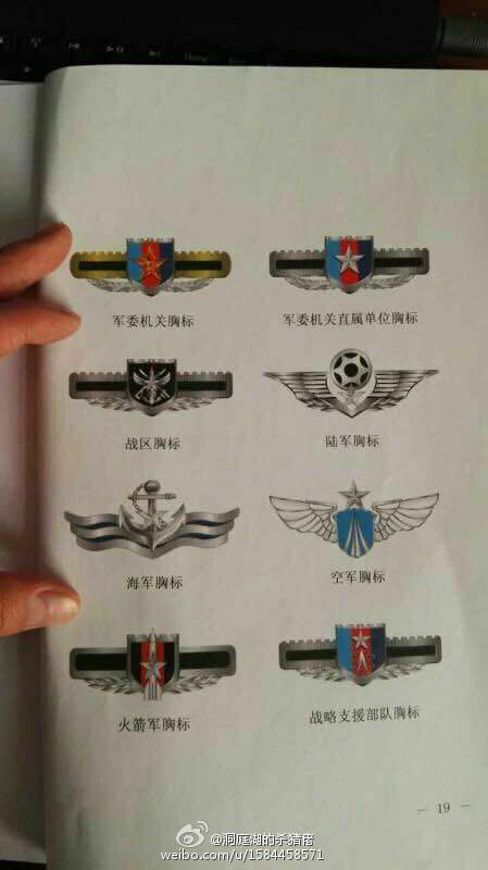 如何评价新陆军胸牌? - 知乎