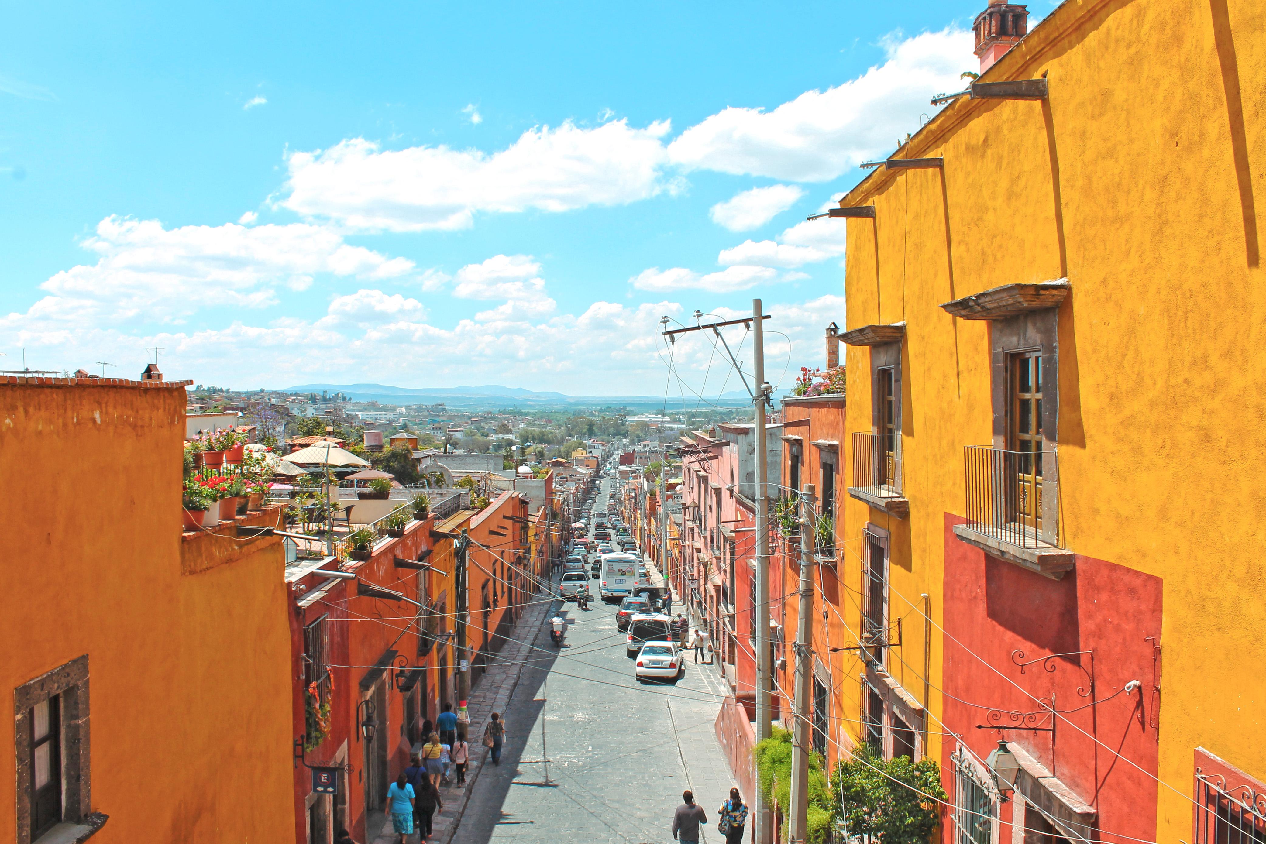 墨西哥的彩色无高楼的房子在哪里