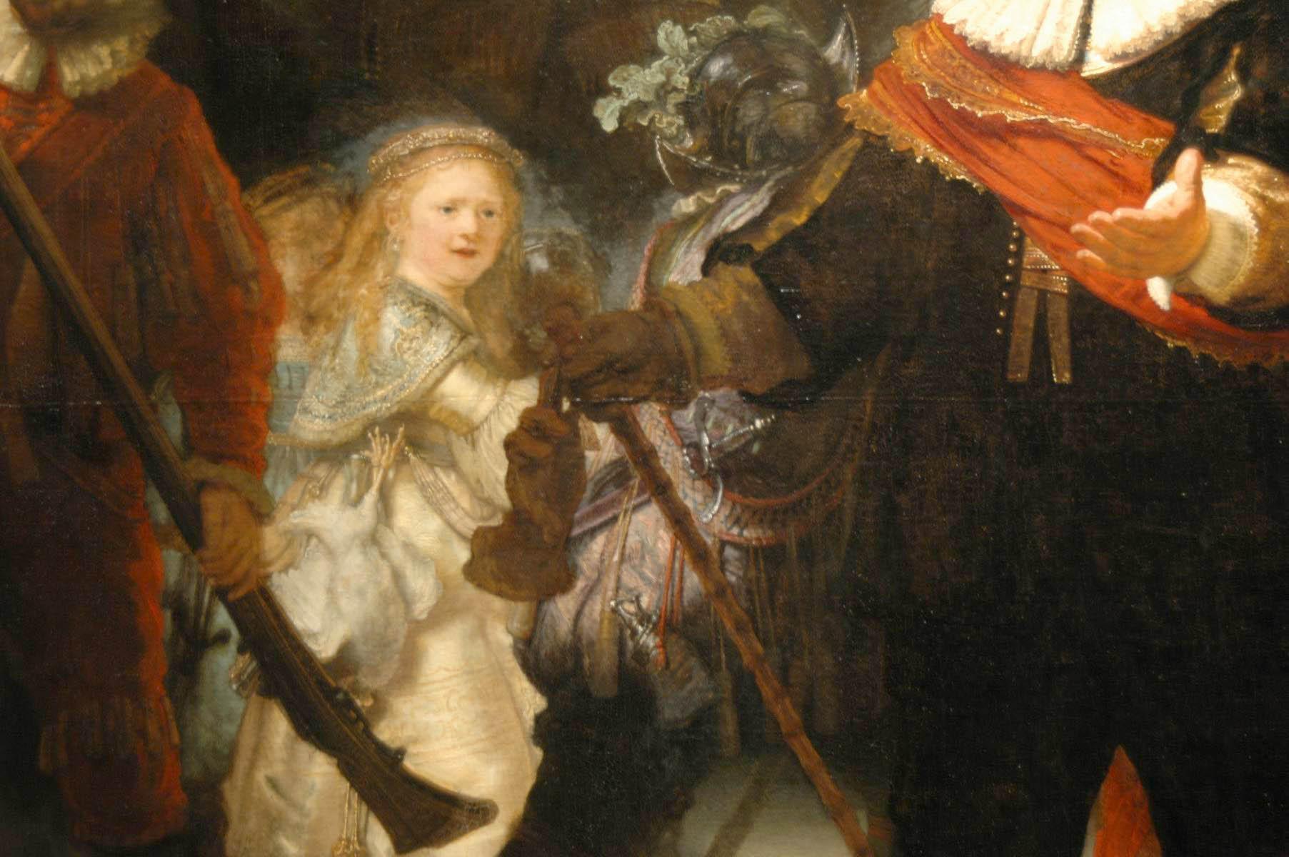 如何欣赏伦勃朗的夜巡