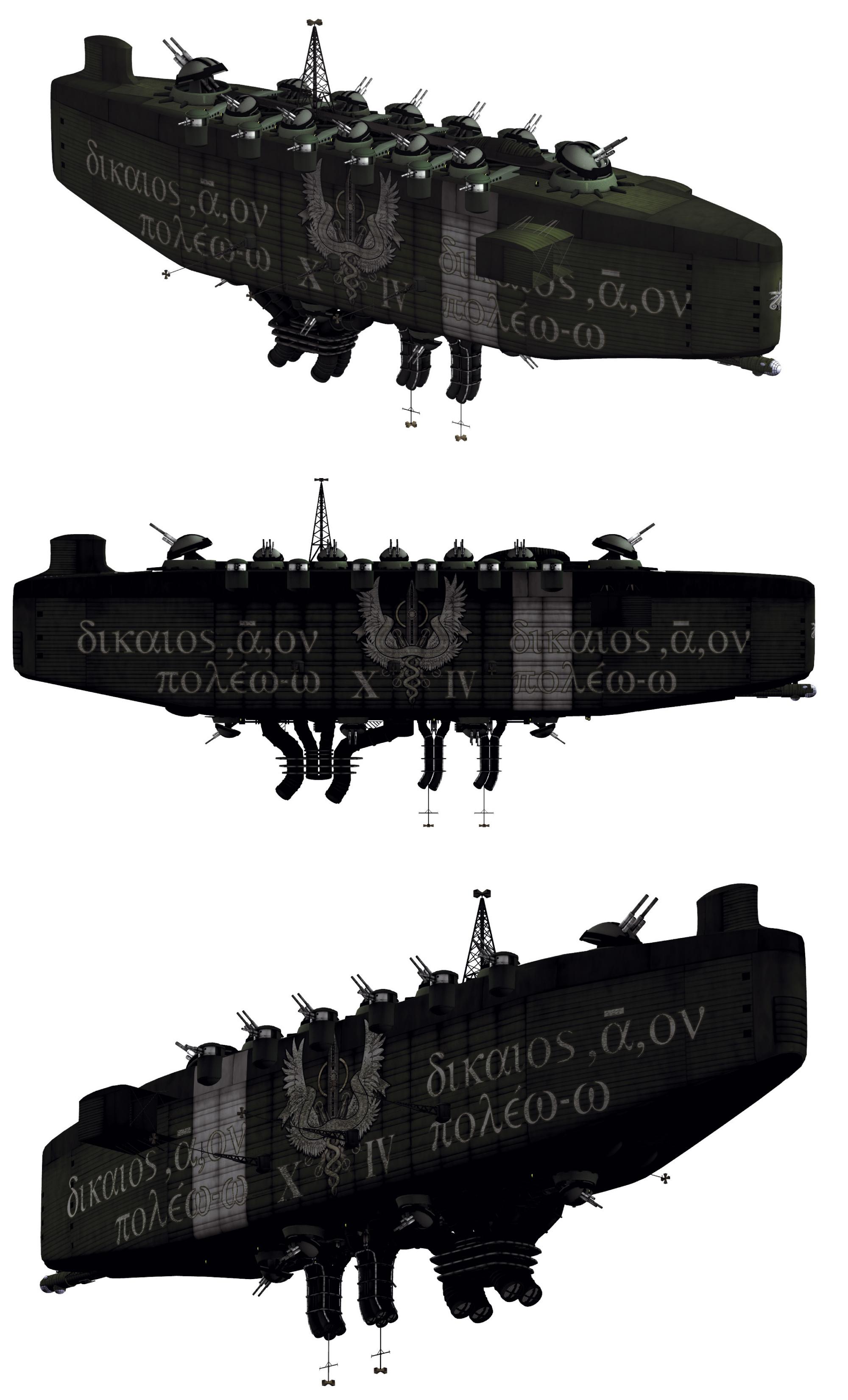 有没有反映巨大飞行战舰,飞艇的文艺作品,游戏? - 知乎