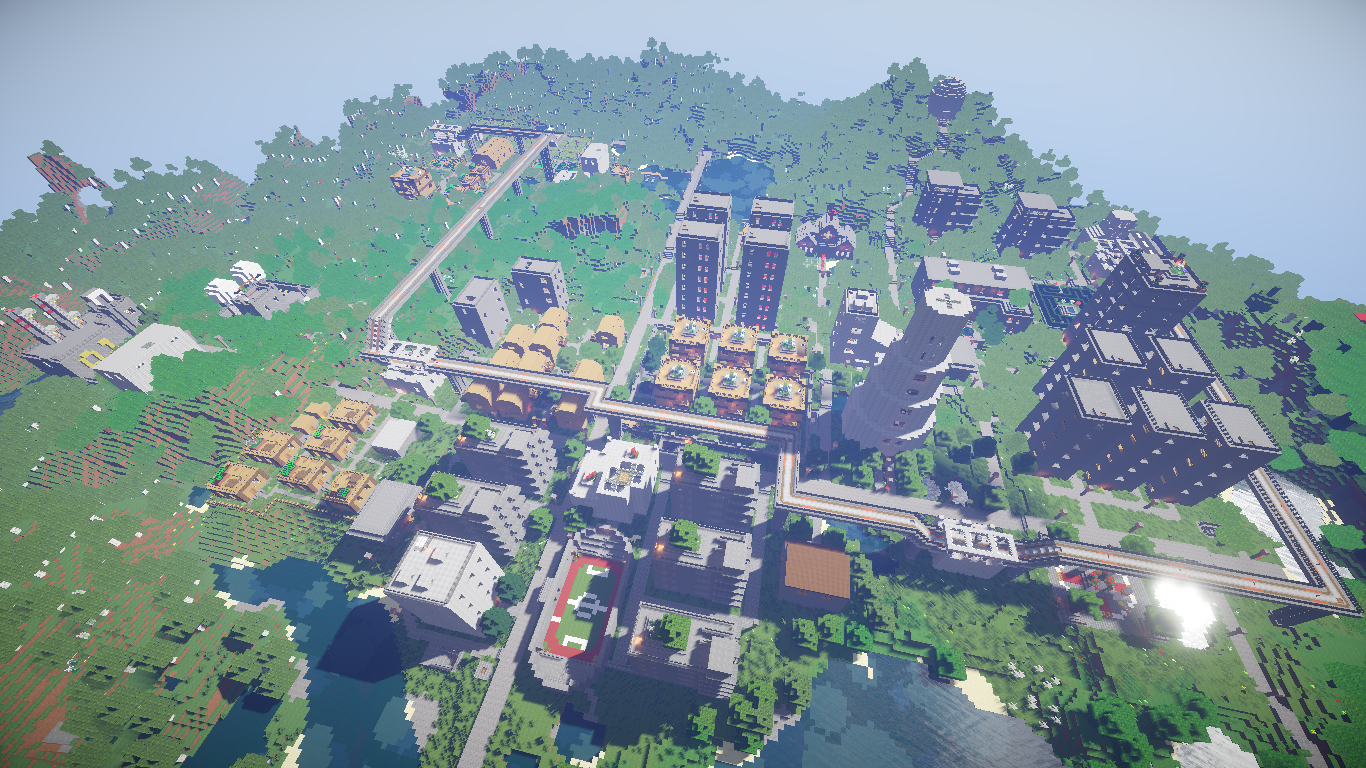 我在 Minecraft 中建城市！（三） - 知乎