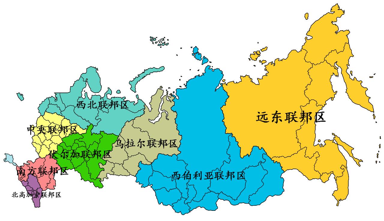俄罗斯帝国行政区划图图片