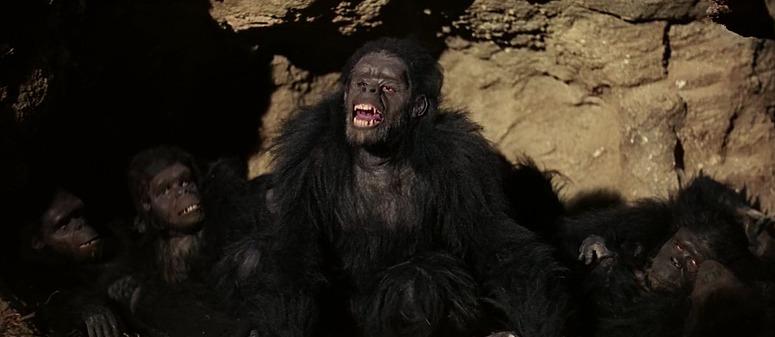 《2001太空漫游》中开场的那段黑猩猩纪录片是如何拍摄出来的?