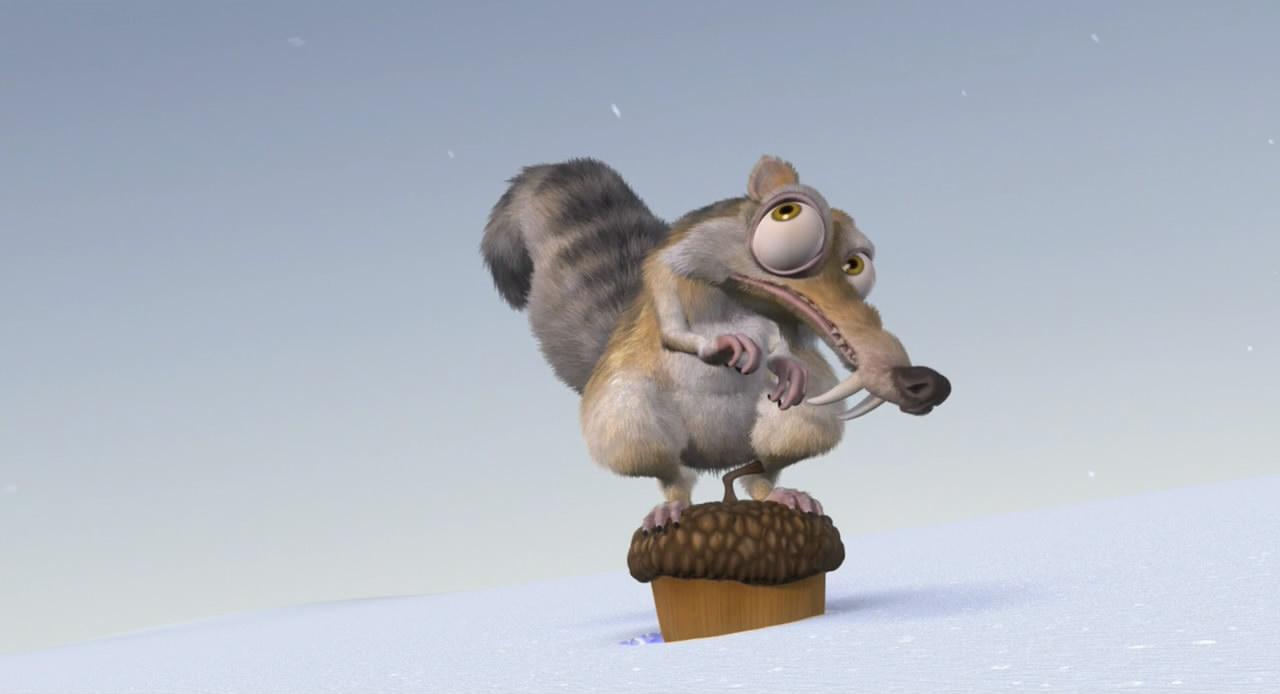 冰河世纪一直寻找橡果的那只松鼠在影片中的作用是什么
